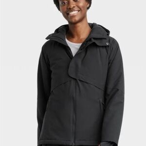 Black Winter Ski Jacket All in Motion